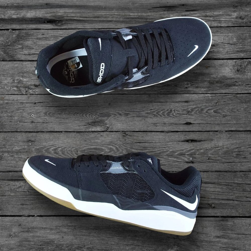 Nike SB Ishod Shoes - Black/White-Dark Grey (BRAND NEW)